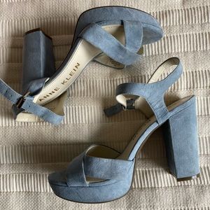 Anne Klein Open-Toe Platforms